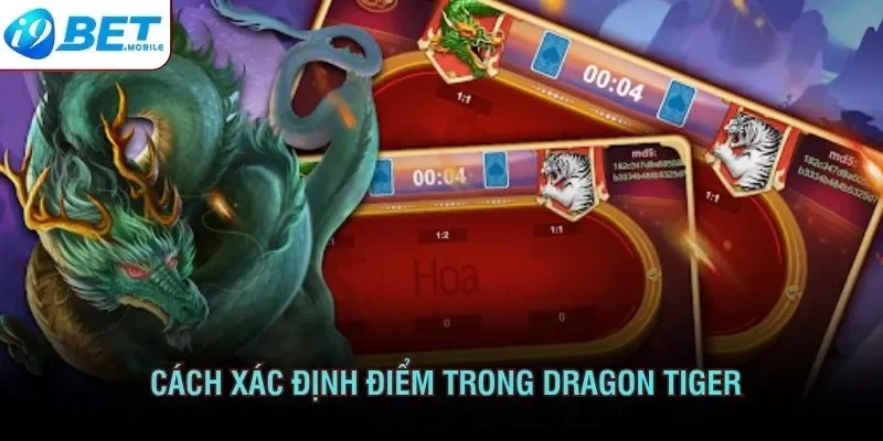 Cách xác định điểm trong Dragon Tiger