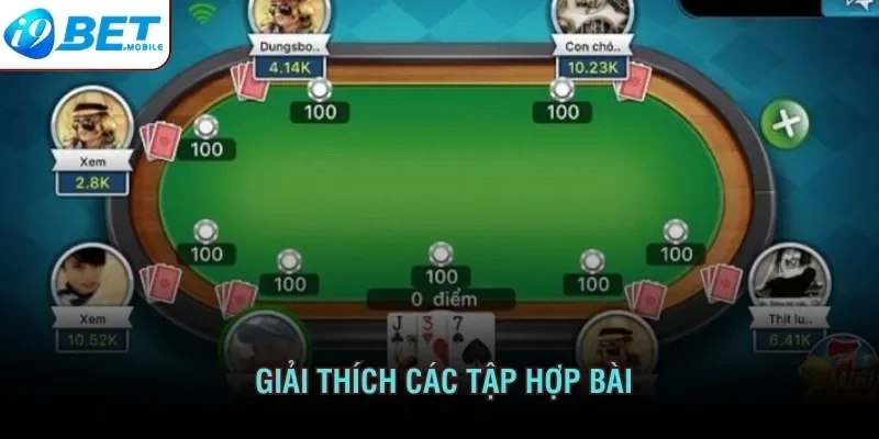 Giải thích các tập hợp bài