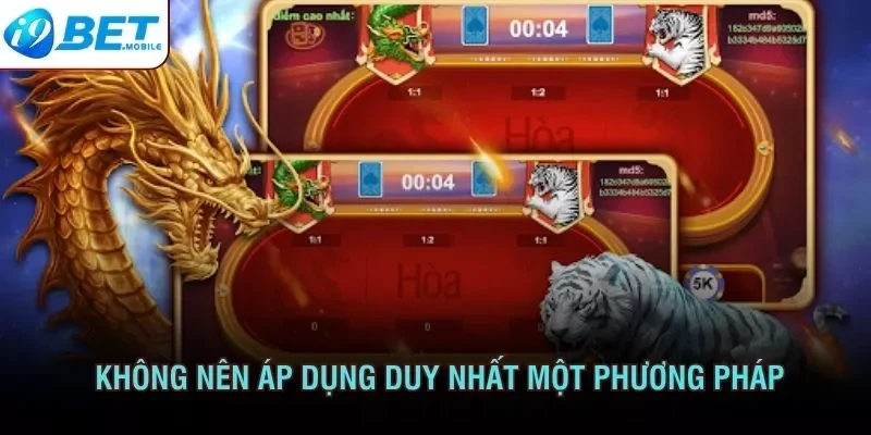Không nên áp dụng duy nhất một phương pháp