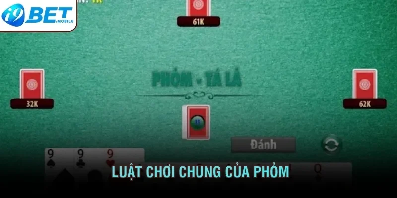 Luật chơi chung của phỏm