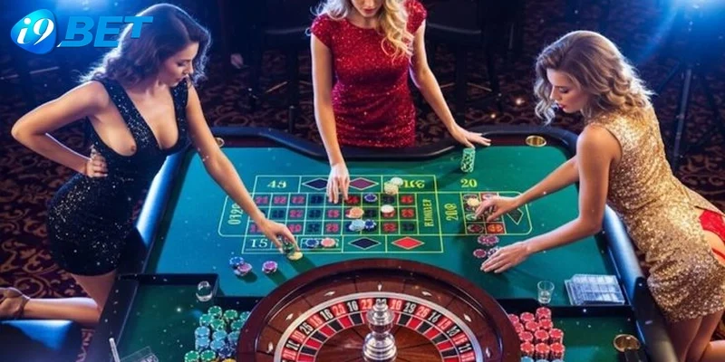 Giao diện sảnh Game bài I9bet sang trọng với thiết kế chuẩn quốc tế.