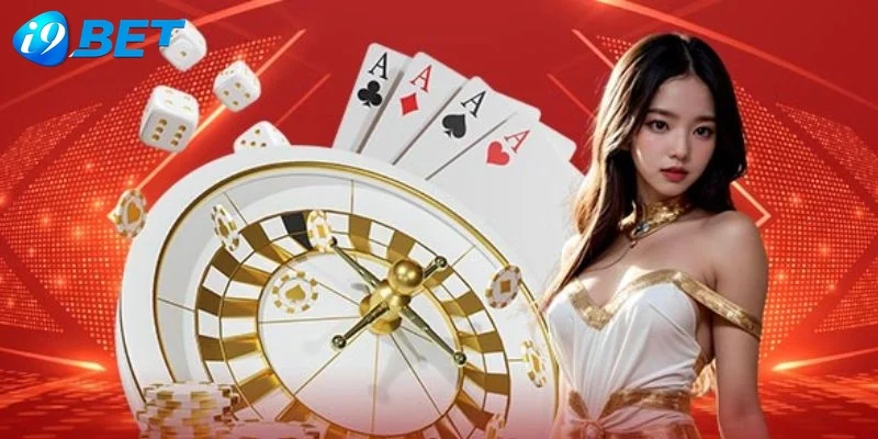 Bàn thi đấu Poker chuyên nghiệp với dàn cao thủ quy tụ.